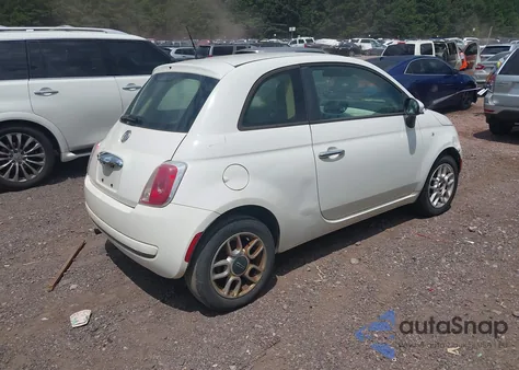 2012 Fiat 500 Pop из США, поврежденный, VIN 3C3CFFAR3CT125047